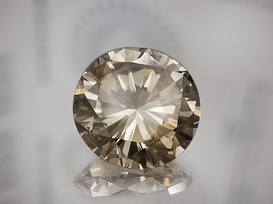 Echter unbehandelter natürlicher Diamant Brillant 0.76 Ct IGL Zertifikat VS1 Braun