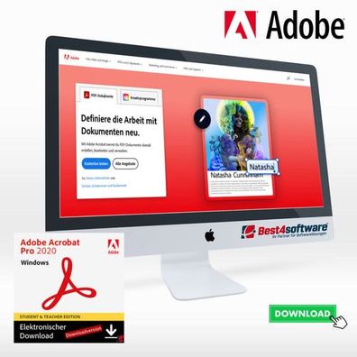 TOP - Adobe Acrobat Pro 2020 WIN Education - ESD