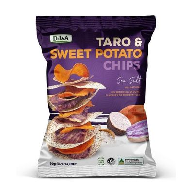 DJ&A Taro & Sweet Potato Chips 90 g