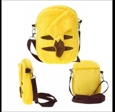 Pokemon Pikachu back Umhänge Tasche bag Stofftier Anime Plüsch Figur