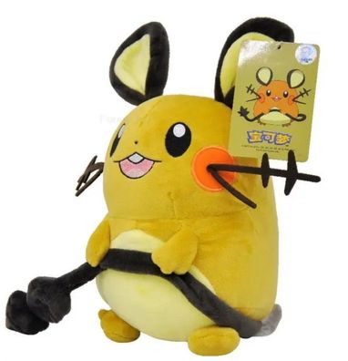 Pokemon Dedenne Kuscheltier Stofftier Anime Plüsch Figur 25 cm