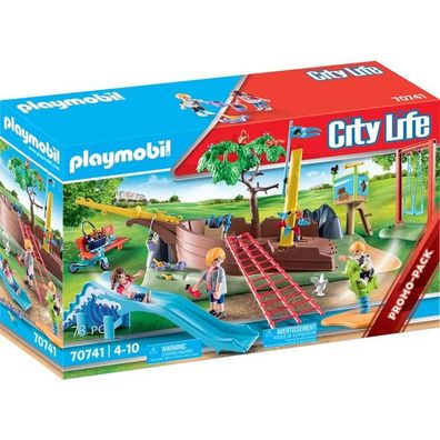 Playm. Abenteuerspielplatz mit Schiffsw. 70741 - Playmobil 70741 - (Spielwaren / ...