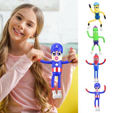 Rainbow Friends Cosplay Spider-Man Figuren Set PVC Figur Collectable Model Periphere