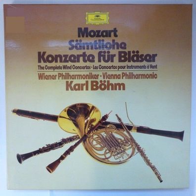 Deutsche Grammophon 2740 231 - Sämtliche Konzerte Für Bläser / The Complete W