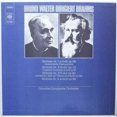 CBS S 77 402 - Bruno Walter Dirigiert Brahms