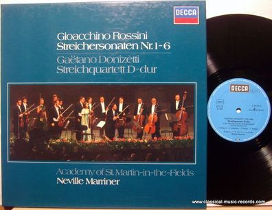DECCA DK 11568/1-2 - Streichersonaten Nr. 1-6, Streichquartett D-dur
