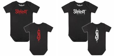 Slipknot Logo Baby Body 100% Bio Baumwolle Neu-New 100% offizielles Merch