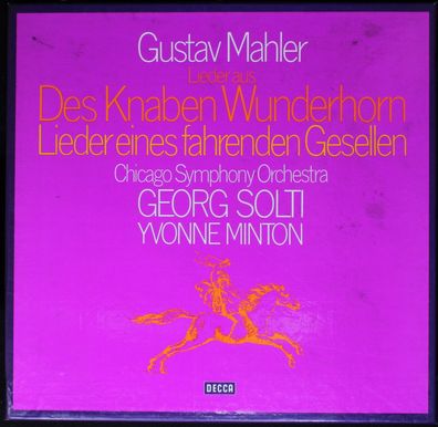 DECCA SAD 22 107 - Des Knaben Wunderhorn / Lieder Eines Fahrenden Gesellen