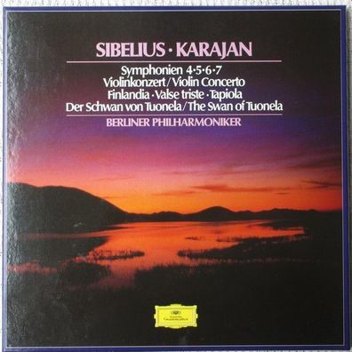 Deutsche Grammophon 2740 255 - Symphonien 4•5•6•7, Violinkonzert, Finlandi