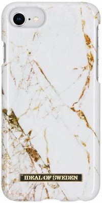 iDeal of Sweden Carrara Gold Case Apple Phone 7/8/ SE Schutz Cover weiß gold