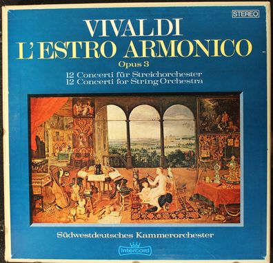 Intercord 29 987 - L'Estro Armonico, Opus 3 (12 Concerti Für Streichorchester =