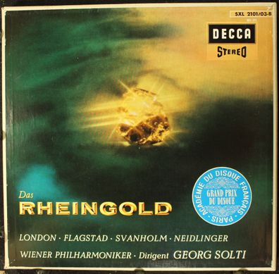 DECCA SXL 2101/03-B - Das Rheingold