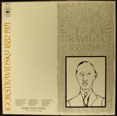 CBS 77333 - In Memoriam Igor Stravinsky 1882-1971