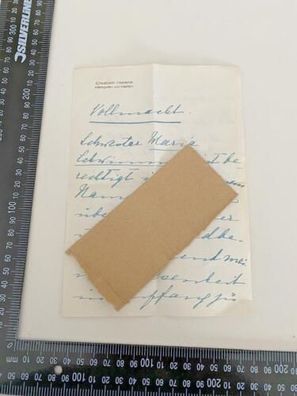 Prinz Albert & Mathilde zu Sachsen - handgeschriebener Brief X28