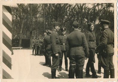Foto WK2 Wehrmacht Polizei Nachrichten Truppe Soldaten X3