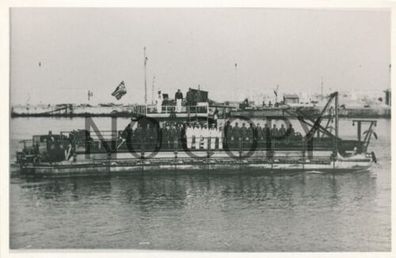 Foto WK2 La S. PI Landungs Fähre als Transportschiffe 1941 Archiv Kugler X37