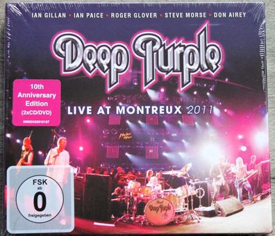 Deep Purple - Live At Montreux 2011 (2xCD + DVD) (3591816) (Neu + OVP)