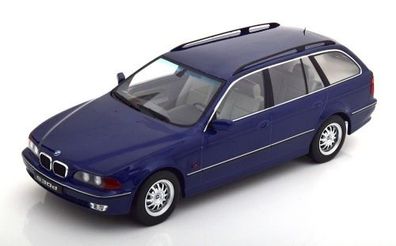 BMW Miniatur 5er E39 Touring blau 1:18