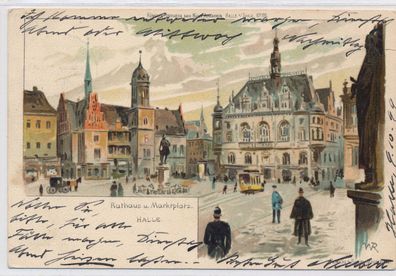 Halle - Antike Postkarte X61