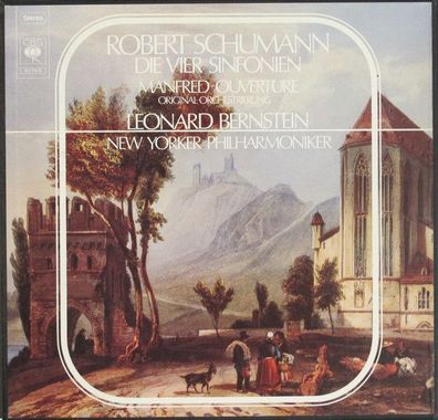 CBS S 77315 - Die Vier Sinfonien, Manfred Ouverture Original Orchestrierung