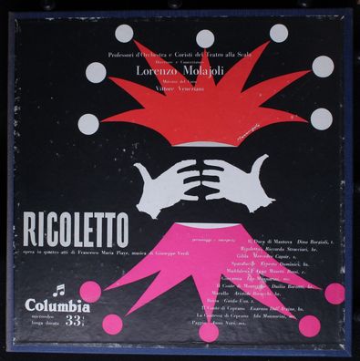 Columbia 33QCX 10091 - Rigoletto