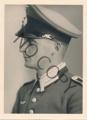Foto WK2 - Leutnant Fuhr Porträt Uniform X70