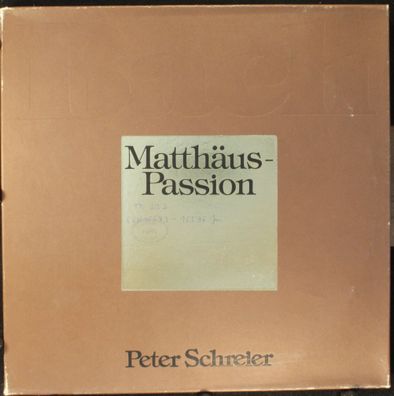 Eterna 8 27 822 - 825 - Matthäus-Passion