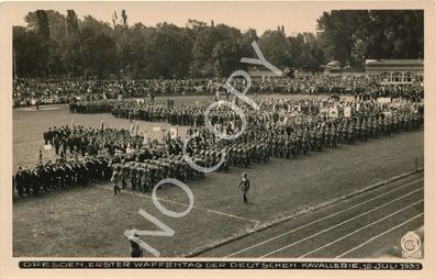 Foto PK - Dresden 1 Waffentag der Deutschen Kavallerie 1931 X86