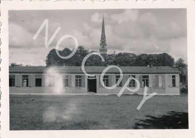 Foto WK2 - Frankreich Brest Baracke Unterkunft der Wehrmacht X84