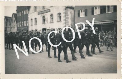 Foto - Reichswehr Polizei marschiert X82