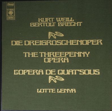 CBS CBS 77268 - Die Dreigroschenoper = The Threepenny Opera = L'opéra De Quat's