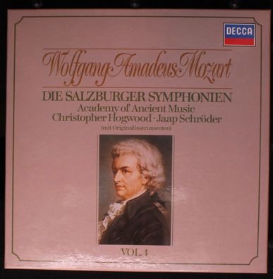 DECCA 6.35508 - Die Salzburger Symphonien = The Symphonies Salzburg Vol. 4, 1775