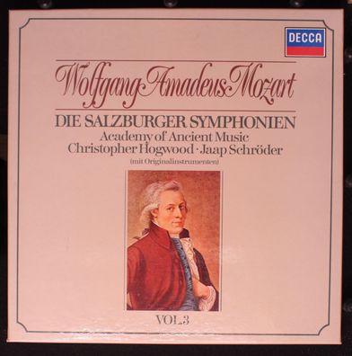 DECCA 6.35507 - Die Salzburger Symphonien / The Symphonies Salzburg Vol. 3, 1766
