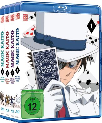 Magic Kaito - Kid the Phantom Thief - Bundle Vol.1-4 - Blu-Ray - NEU