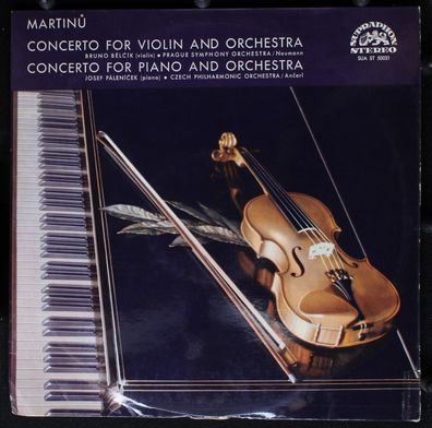 Supraphon SUA ST 50031 - Concerto For Violin And Orchestra / Concerto For Piano