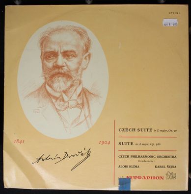 Supraphon LPV 341 - Antonín Dvo?ák, Czech Suite, Suite