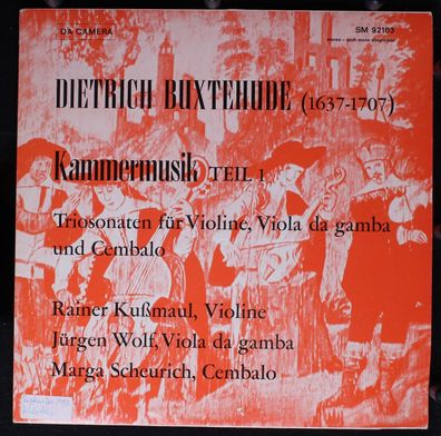 Da Camera Magna SM 92103 - Dieterich Buxtehude - Kammermusik Teil 1 - Triosonate