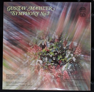 Supraphon 1410 2721/2 - Gustav Mahler, The Czech Philharmonic Orchestra, Václav