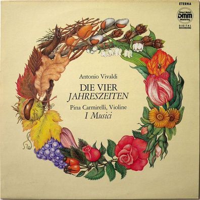 Eterna 7 25 179 - Antonio Vivaldi· I Musici, Pina Carmirelli - Die Vier Jahresz