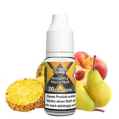 Extreme Flavour - Pineapple Peach Pear - Overdosed Liquid 10ml Hybrid Nicsalt