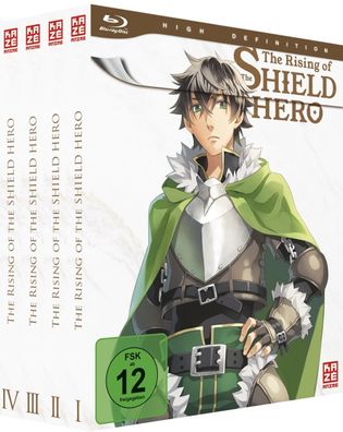 The Rising of the Shield Hero - Staffel 1 - Bundle Vol.1-4 - Blu-Ray - NEU