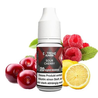 Extreme Flavour - Cherry Sour - Overdosed Liquid 10ml Hybrid Nicsalt
