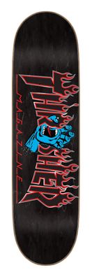 SANTA CRUZ Thrasher Screaming Flame Logo 8.5in x 32.2in SANTA CRUZ Decks