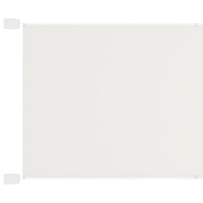 vidaXL Senkrechtmarkise Weiß 140x800 cm Oxford-Gewebe