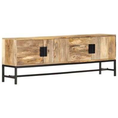 vidaXL TV-Schrank 140x30x50 cm Massivholz Mango