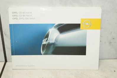 Opel Handbuch Anleitung Infotainment CD 60 80 DVD 100 NAVI 13206891 09952843 EN34