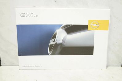 Opel CD30 MP3 Infotainment System Handbuch Betriebsanleitung Anleitung 13111157 NB4V