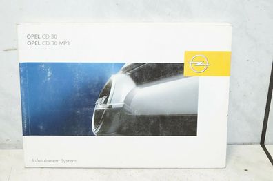 Opel CD30 MP3 Bedienungsanleitung Handbuch Infotainment 13111157 09952861 RB6L