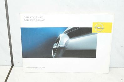 Opel CD70 DVD90 NAVI Bedienungsanleitung Handbuch Betriebsanleitung 13197718 KBQK