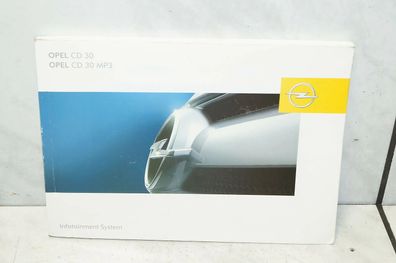 Opel CD30 MP3 Infotainment Handbuch Betriebsanleitung 13190697 09952862 WBNK